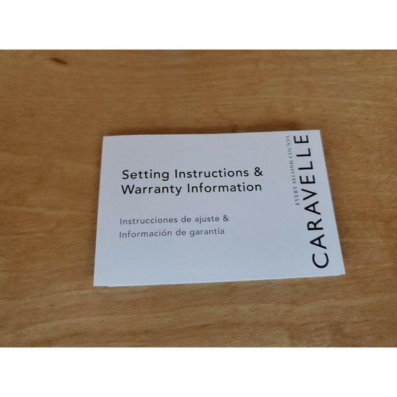 Caravelle Designed by Bulova 45L184 Quartz Mineral - Picture 9 of 9